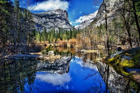 Mirror Lake in Yosemite National Park