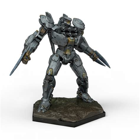 3D Printable Pacific Rim Extinction: Striker Eureka by River Horse