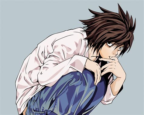 Download L (Death Note) Anime Death Note HD Wallpaper
