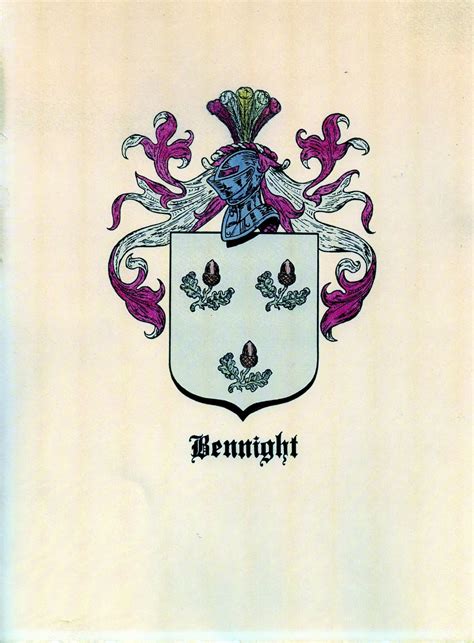 Bennights Unite!: Coat of Arms