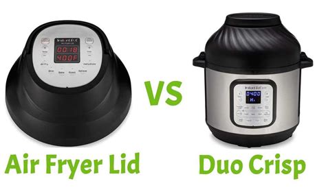 Instant Pot Air Fryer Lid vs Instant Pot Duo Crisp - Corrie Cooks