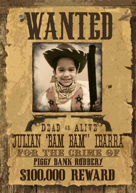 17 Wild West Wanted Poster Font Images - Old Western Wanted Poster ...