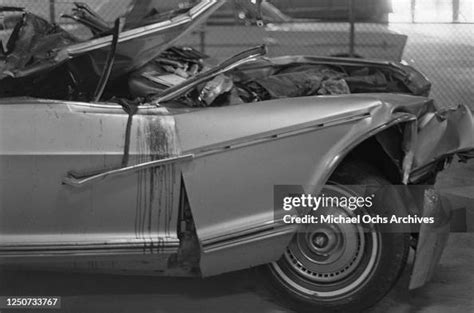 The 1966 Buick Electra 225 in which American actress Jayne Mansfield ...