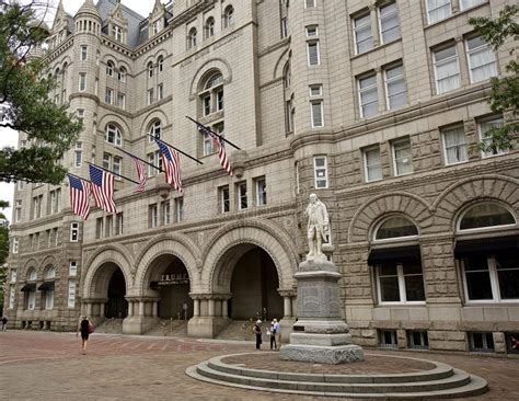 Trump International Hotel Formally the Old Post Office Pavilion Washington, D.C, Editorial Stock ...