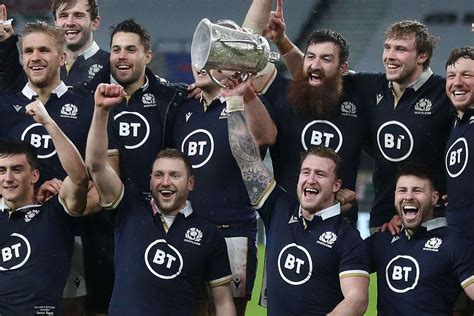 Scotland rugby team have ‘quieter celebration’ after Calcutta Cup victory
