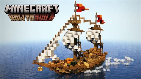 Minecraft 1.19: How to Build a Medieval Ship - YouTube