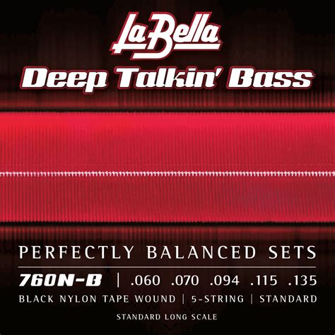 La Bella Deep Talkin Nylon Tapewound Bass Strings | GimmeSomeStrings