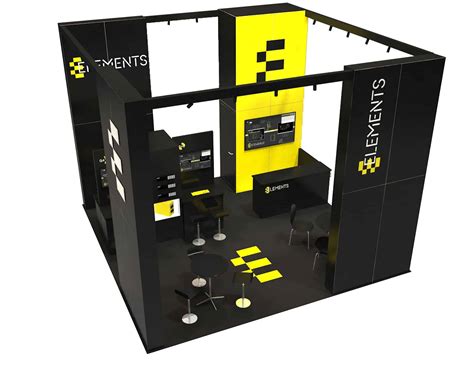 Elements – 20×20 Trade Show Booth - Booth Design Ideas