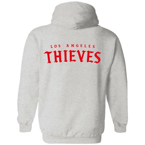 100 Thieves Merch LA Thieves White SS Tee - Spoias