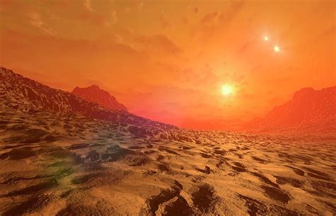 Proxima Centauri B Exoplanet Surface Photograph by Science Photo ...