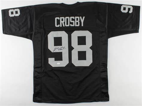 Maxx Crosby Signed Jersey (JSA COA) | Pristine Auction