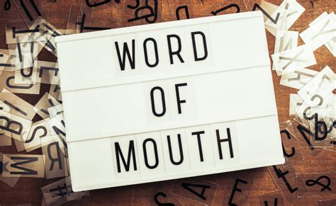 The Value of Word of Mouth + EAT | The Useful Human