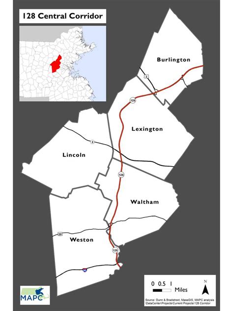 Route 128 Central Corridor Project – MAPC