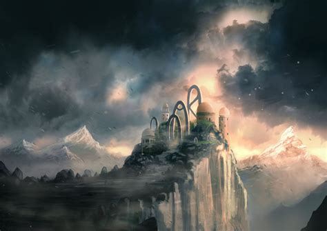 Digital Painting Fantasy Landscapes at PaintingValley.com | Explore collection of Digital ...