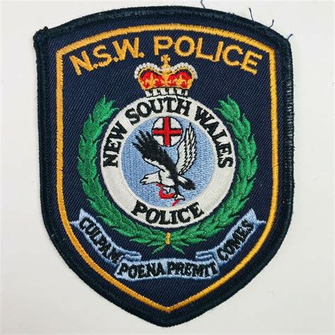 New South Wales NSW Police Australia Patch (C) | Police, Police patches ...