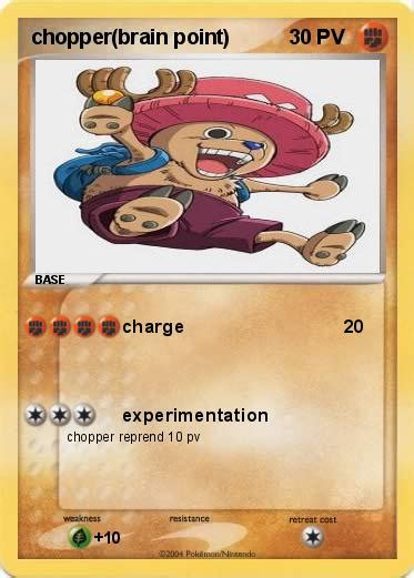 Pokémon chopper brain point - charge - Ma carte Pokémon