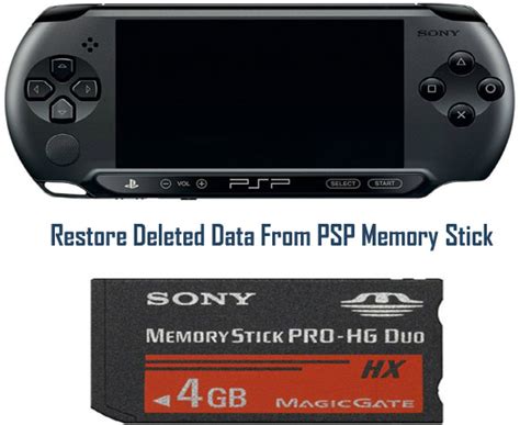 PSP Save Data Recovery: Recover Deleted Data From PSP Memory Stick