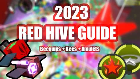 Red Hive Guide 2023 | Roblox Bee Swarm Simulator - YouTube