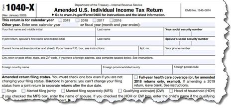 Do You Need To File An Amended Tax Return? Here's How | Account ...