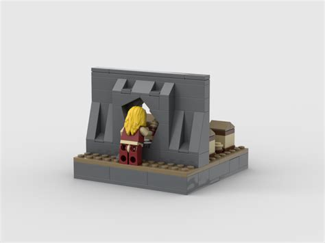 LEGO MOC Attack On Titan Diorama by oh_grapes | Rebrickable - Build ...