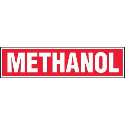 Chemical Hazard Labels - Methanol | Emedco