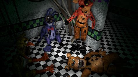 Stylized Withered Animatronics by Basilisk2002 on DeviantArt