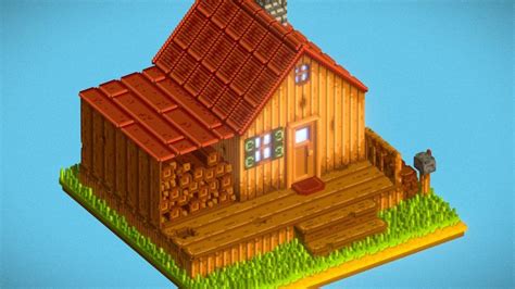 Stardew Valley Farmhouse (Fan Art) by d0rkmushr00m | Stardew valley ...