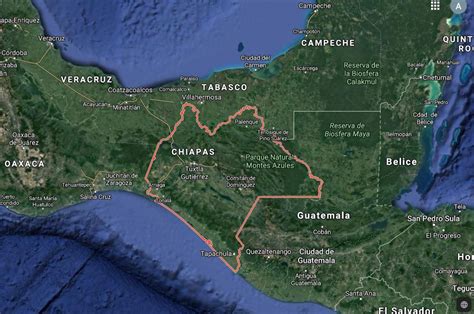 Mapa del Estado de Chiapas con Municipios >> Mapas para Descargar e Imprimir Imágenes Totales