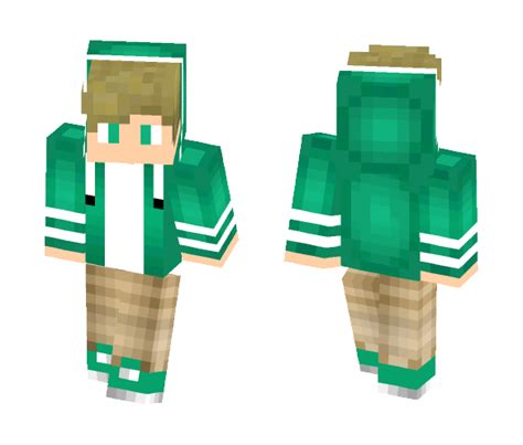 Get Green Hoodie Minecraft Skin for Free. SuperMinecraftSkins