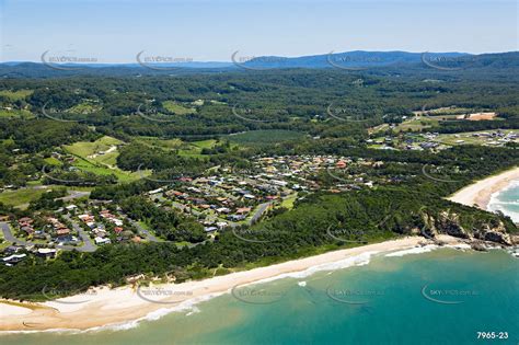 Aerial Photo Sapphire Beach NSW Aerial Photography