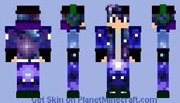 Galaxy Boy Minecraft Skin