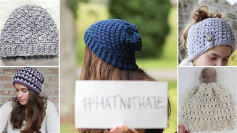 Easy & Free Crochet Hat Patterns - Easy Crochet