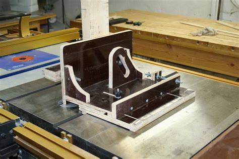 Table saw tenon jig - by edward60 @ LumberJocks.com ~ woodworking community