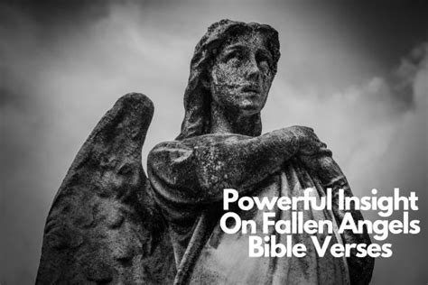 25 Powerful Insight On Fallen Angels Bible Verses