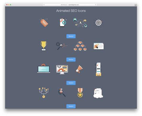 Top 20 Examples of SVG Animations for Web Designers and Developers 2022 - Colorlib