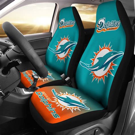 New Fashion Fantastic Miami Dolphins Car Seat Covers – Vota Color | Car seats, Carseat cover ...