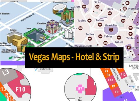 Mirage Las Vegas Property Map - Connie Celestina