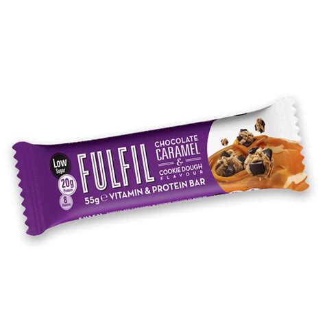 FULFIL VITAMIN AND PROTEIN BAR CHOCOLATE CARAMEL