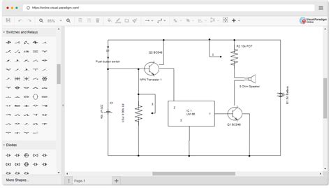 Circuit Schematic Drawing Online