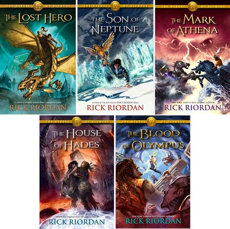 Cindy's Almanac of Good Tales: The Heroes of Olympus series by Rick Riordan