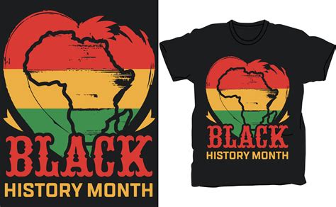 Black history month t-shirt design. 15322674 Vector Art at Vecteezy