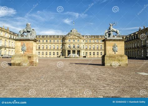 Stuttgart Castle stock photo. Image of schloss, exterior - 33460432