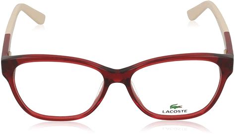 LACOSTE Eyeglasses L2712 615 Red 52MM - Walmart.com - Walmart.com