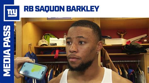 RB Saquon Barkley: 'Stay focused on this game'