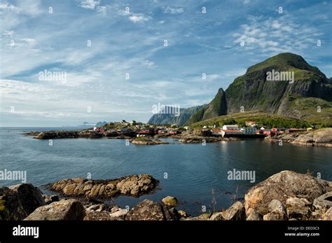 Fishing village Å at Lofoten Stock Photo - Alamy