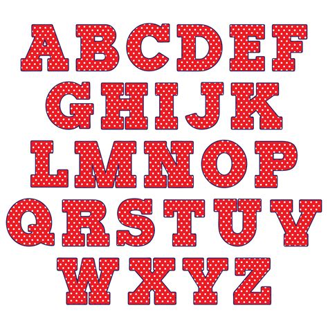 Polka Dot Alphabet - 10 Free PDF Printables | Printablee