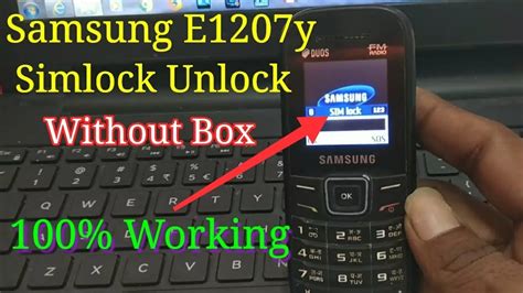 Samsung e1207y Flash/simlock solution, unlock done without flashing box || Verified Tricks - YouTube