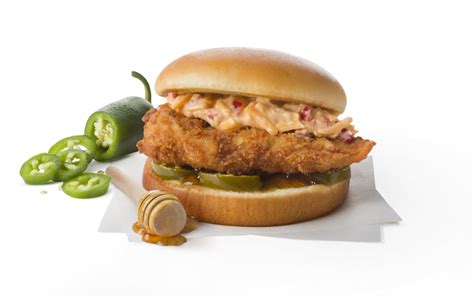 Chick-fil-A is testing a spicy new chicken sandwich topped with pimento ...