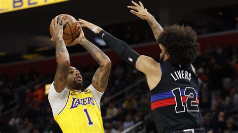 Lakers player grades: L.A. dominates the Pistons