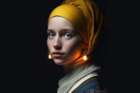 Girl With 'AI Earrings' in Dutch Museum Sparks Fierce Art Controversy Over Use of Artificial ...